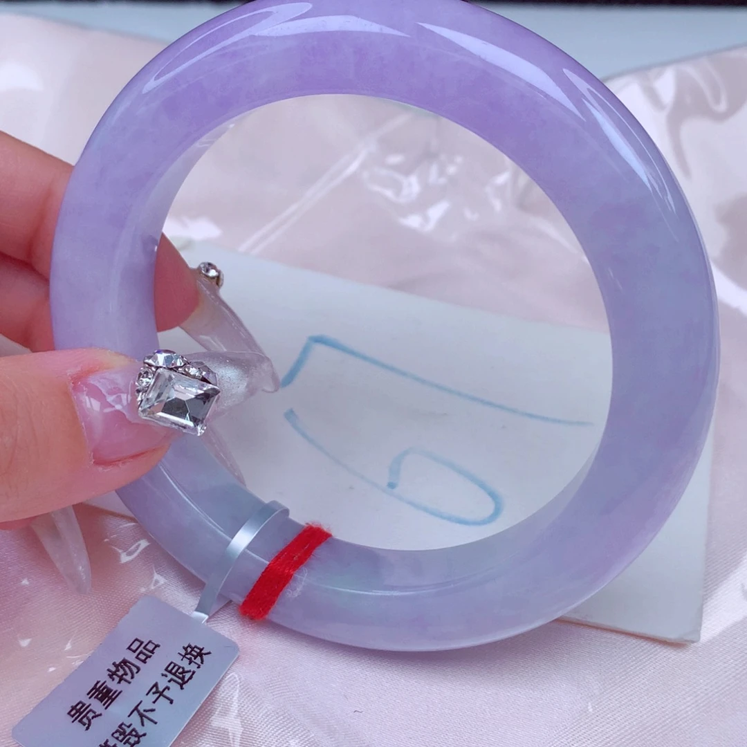 翡翠手镯未镶嵌天然缅甸翡翠A货手镯