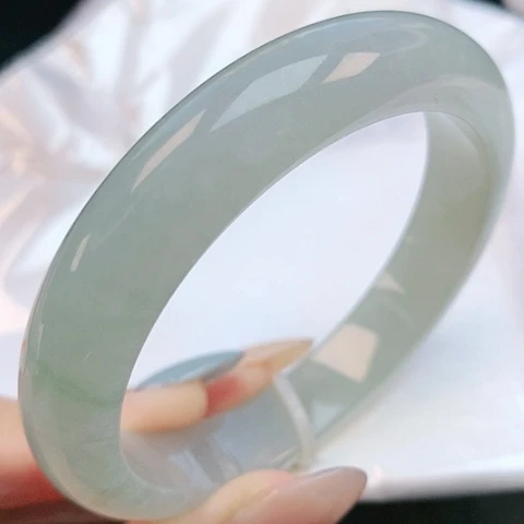 未镶嵌手镯翡翠57圈口880335