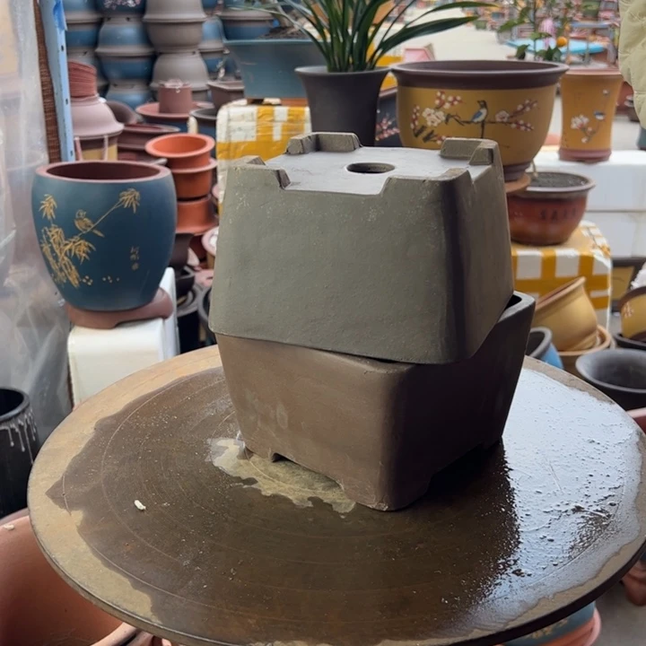 紫砂17+17四方 口径17×11