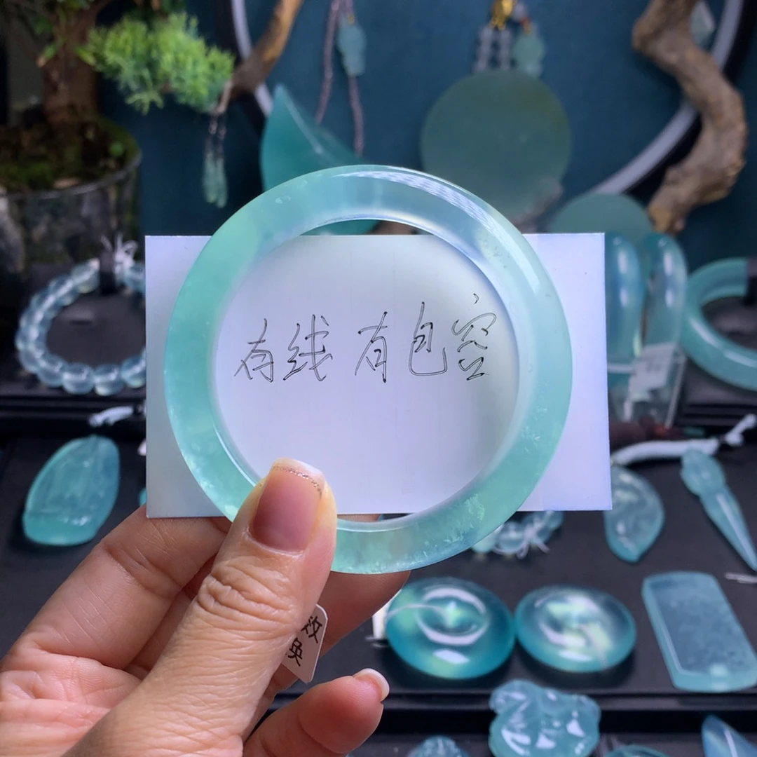 未镶嵌蛇纹石玉手镯56