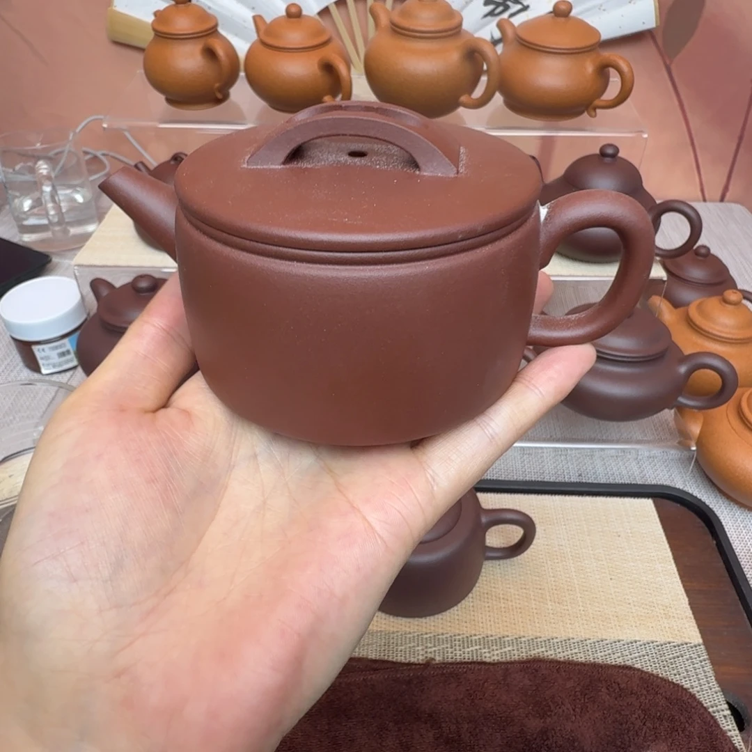 宋***冰茶壶紫砂汉瓦200cc