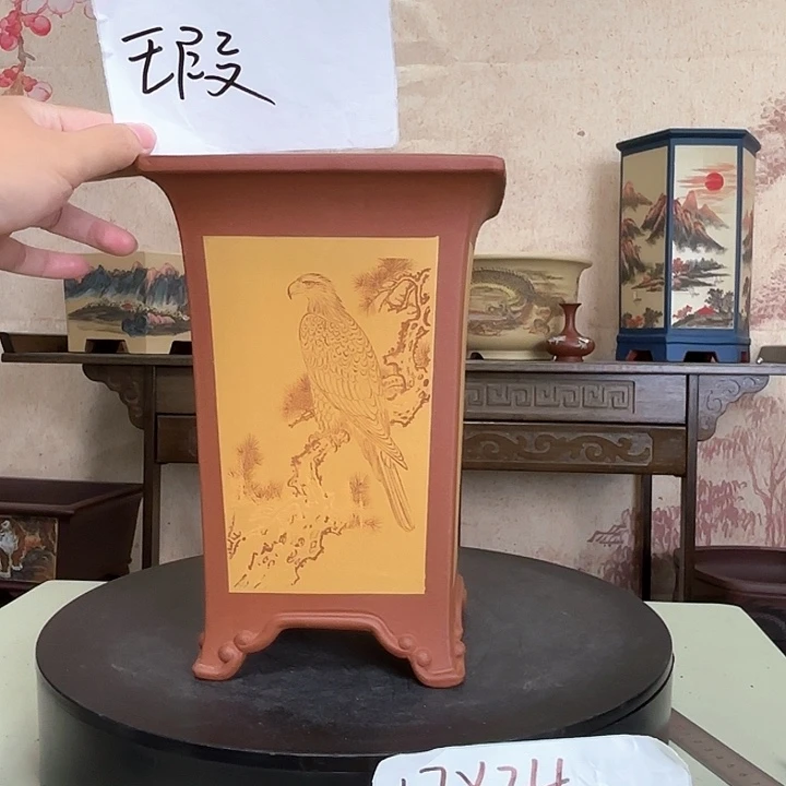 紫砂花盆宜兴紫砂