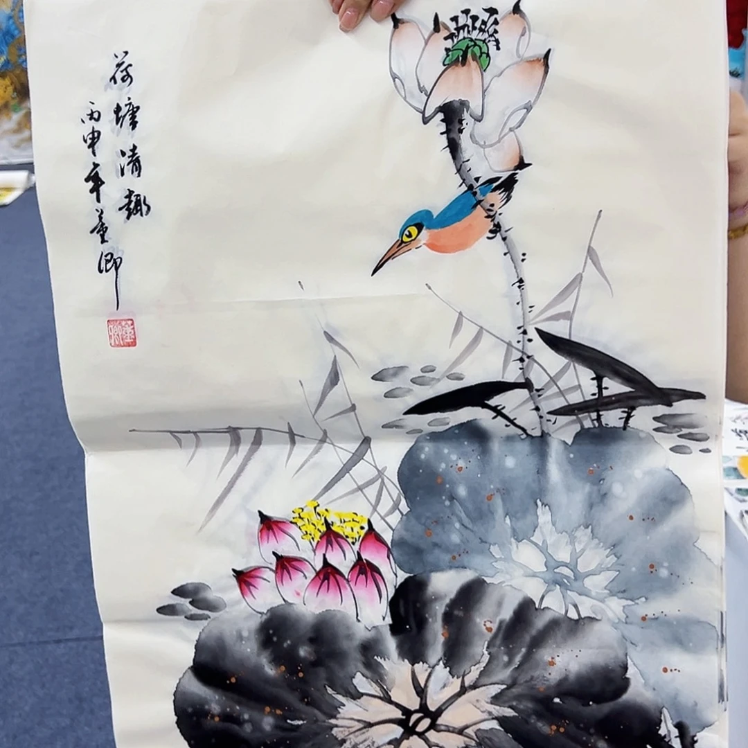 国画事事顺心如意万事如意万事