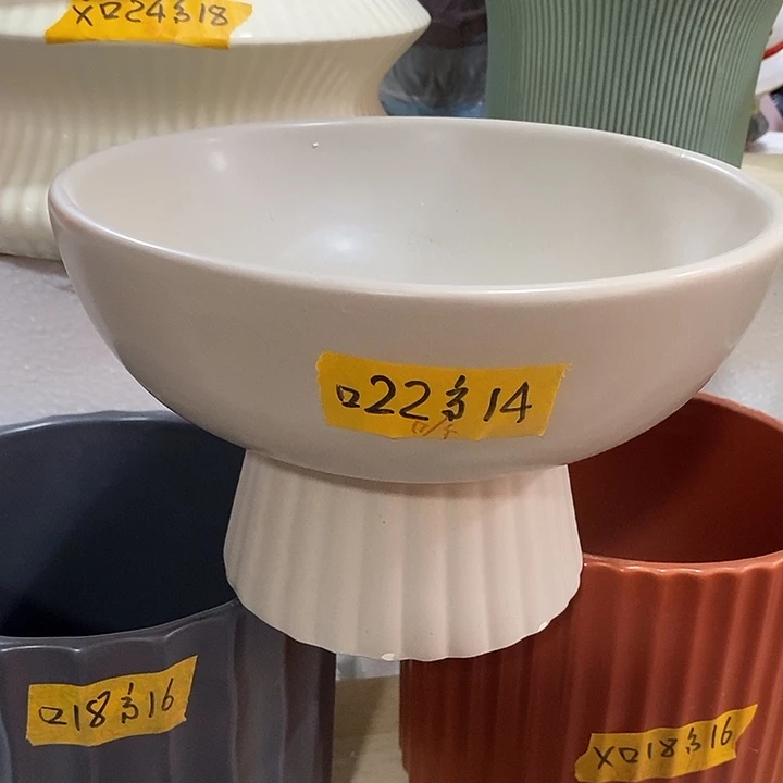 陶摆件陶盆有孔 瑕疵介意勿拍
