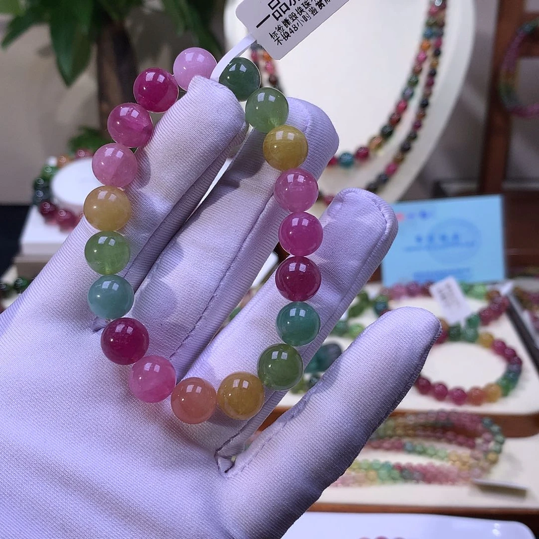 手串碧玺未镶嵌碧玺