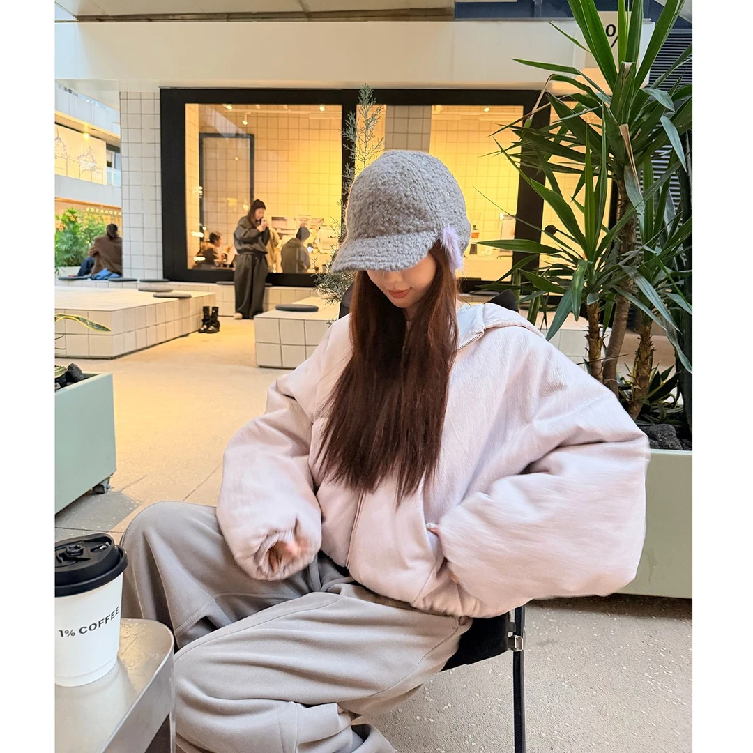 CHACHA【牧野拾暖】休闲时尚百搭高级感皮衣外套