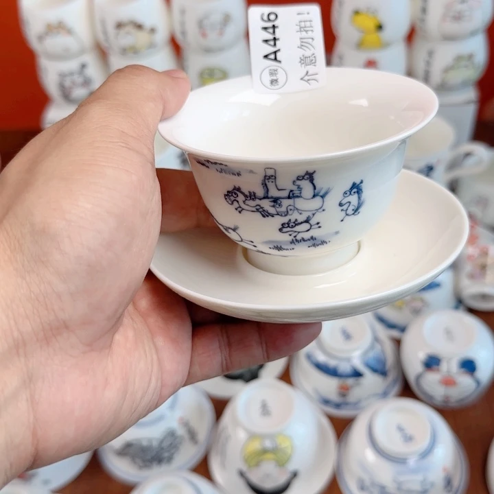 大****o正品手绘陶瓷茶具