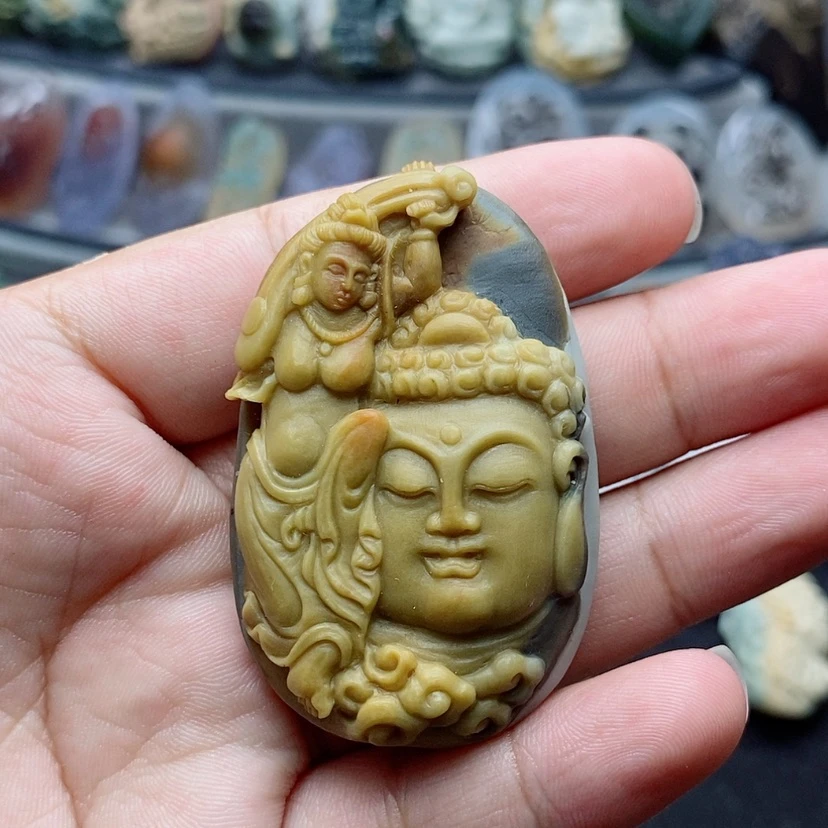 【闪购商品】未镶嵌吊坠定制石英质玉