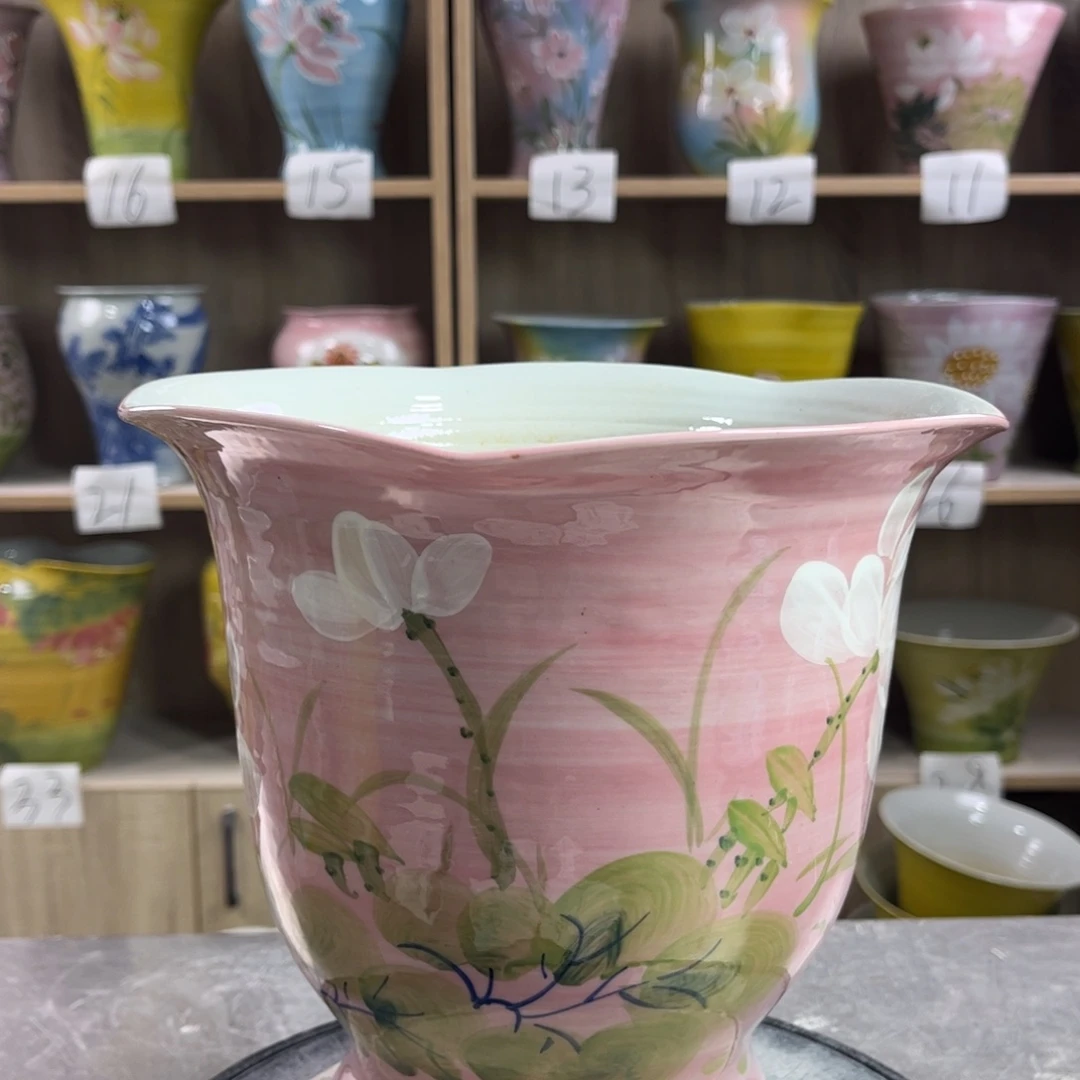 景德镇陶瓷花盆花盆