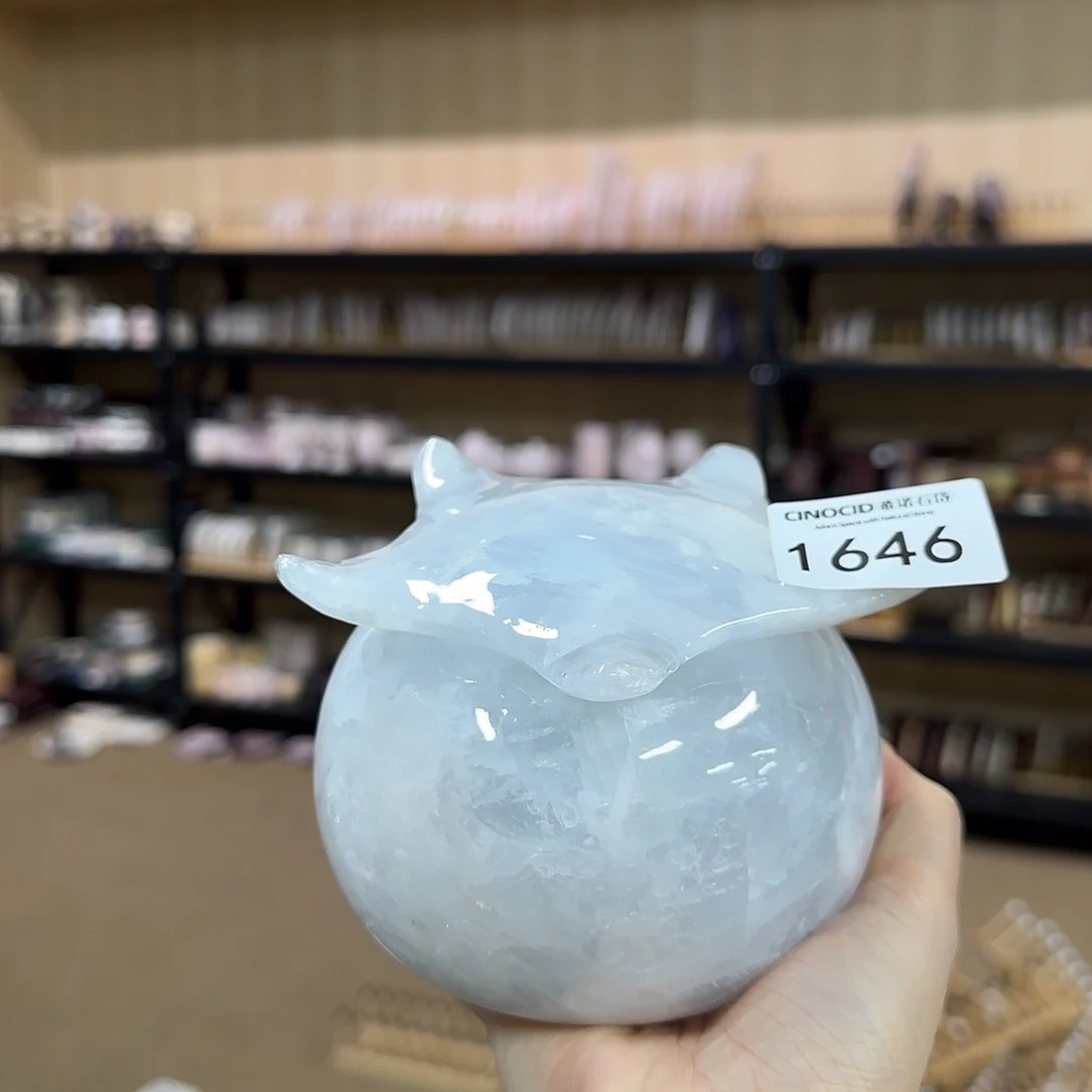蓝水晶海星罐1646
