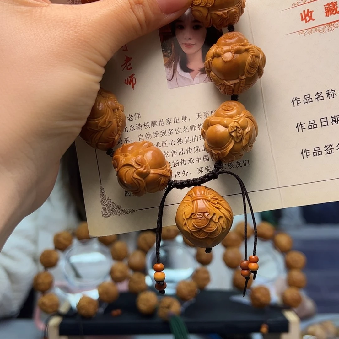 橄榄核手串/手链好*来橄榄核