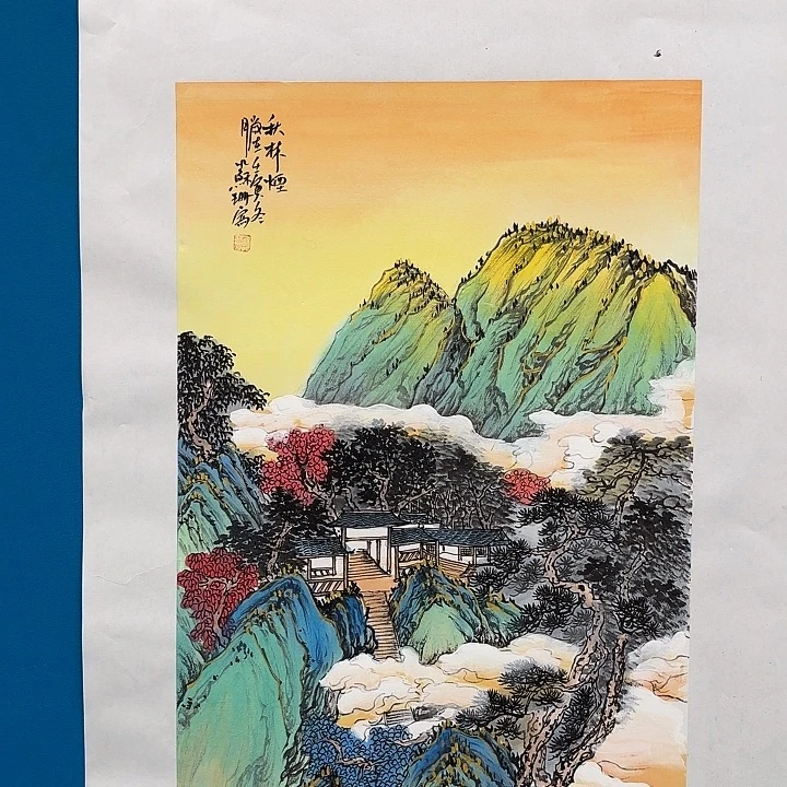 国画画家苏珊精品原作