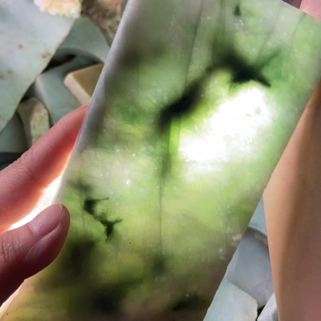 未镶嵌挂件翡翠天然翡翠