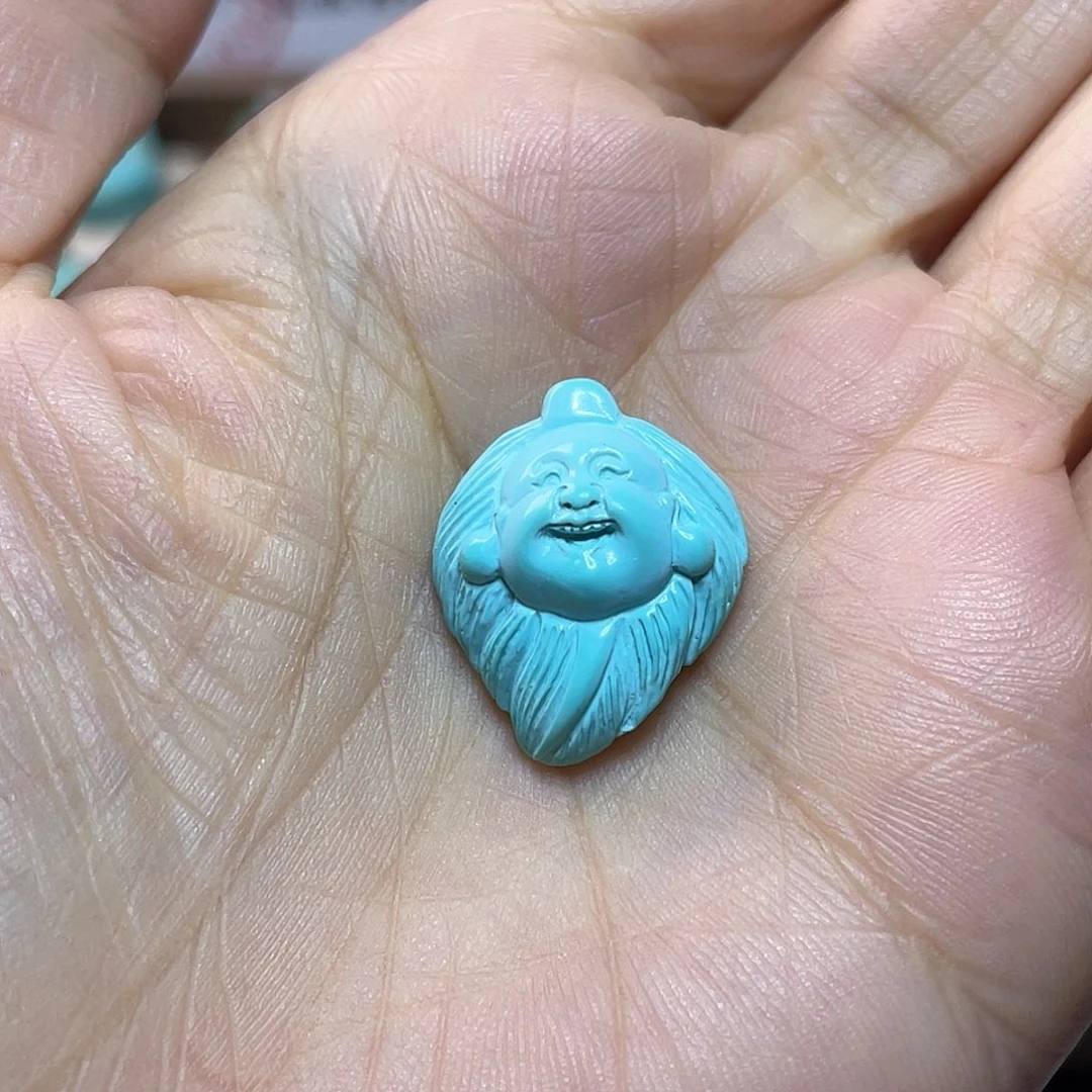 绿松石未镶嵌配饰