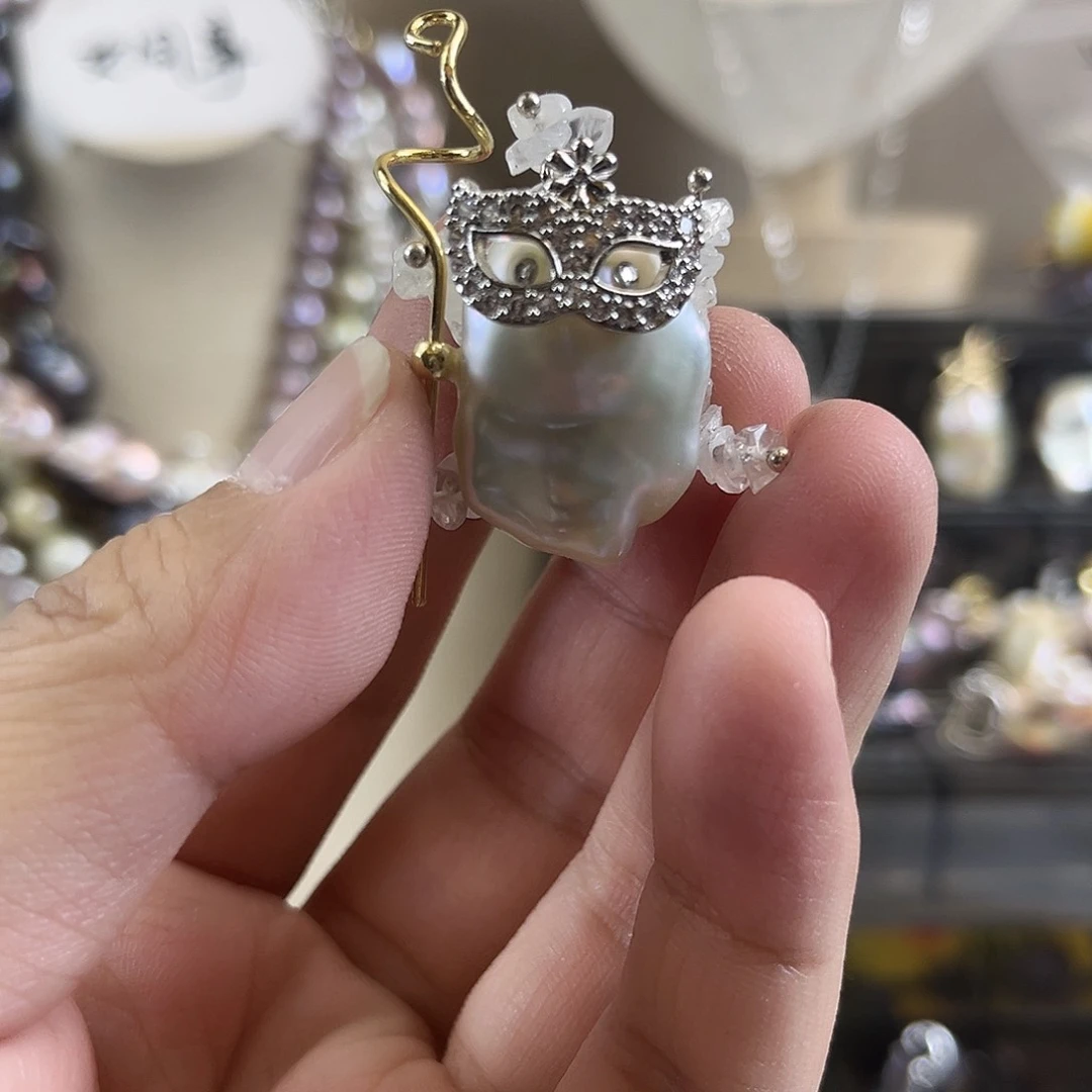 淡水珍珠吊坠(不含链)未镶嵌F***y【纯恬】