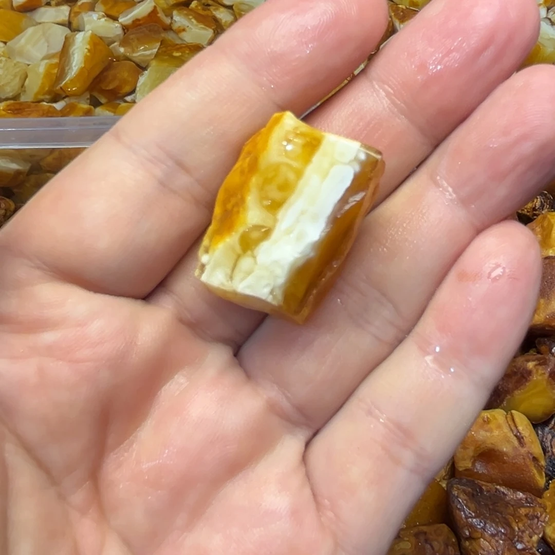 r***m未镶嵌定制琥珀三通