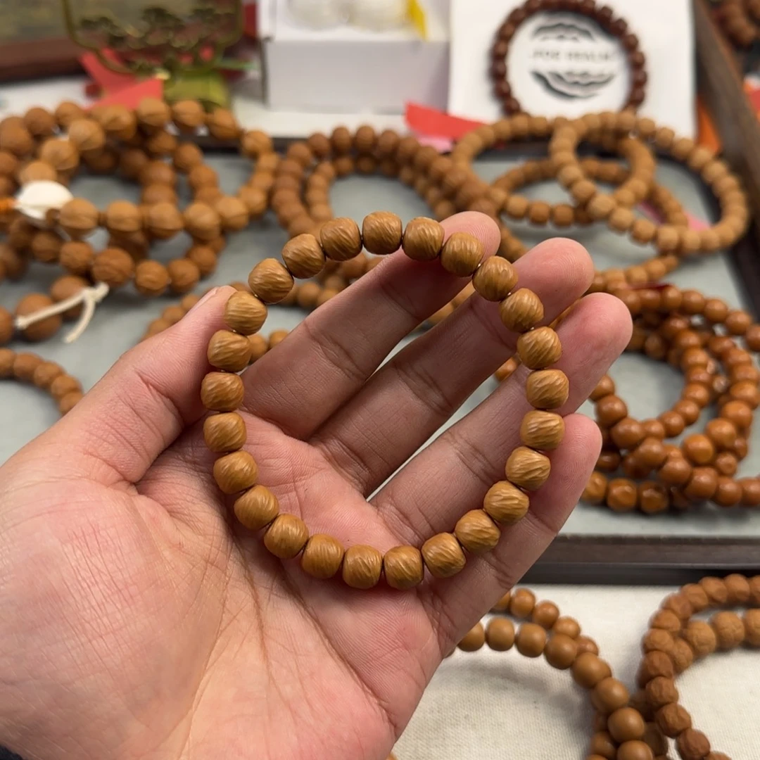 猴头核桃手串全品无瑕毕业高品质纯手工云锦9.1尺寸误差0.1yinei