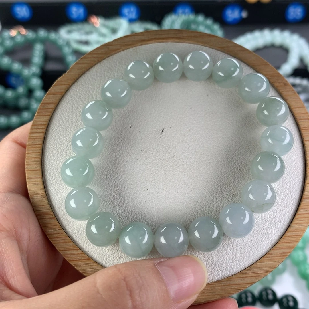 翡翠手链未镶嵌卡10