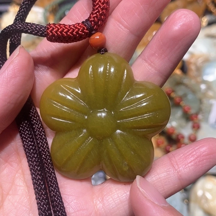 岫玉毛衣链未镶嵌