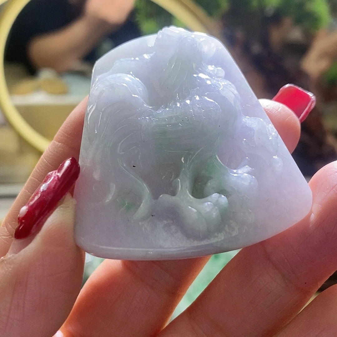 【闪购商品】翡翠颈饰未镶嵌鸡
