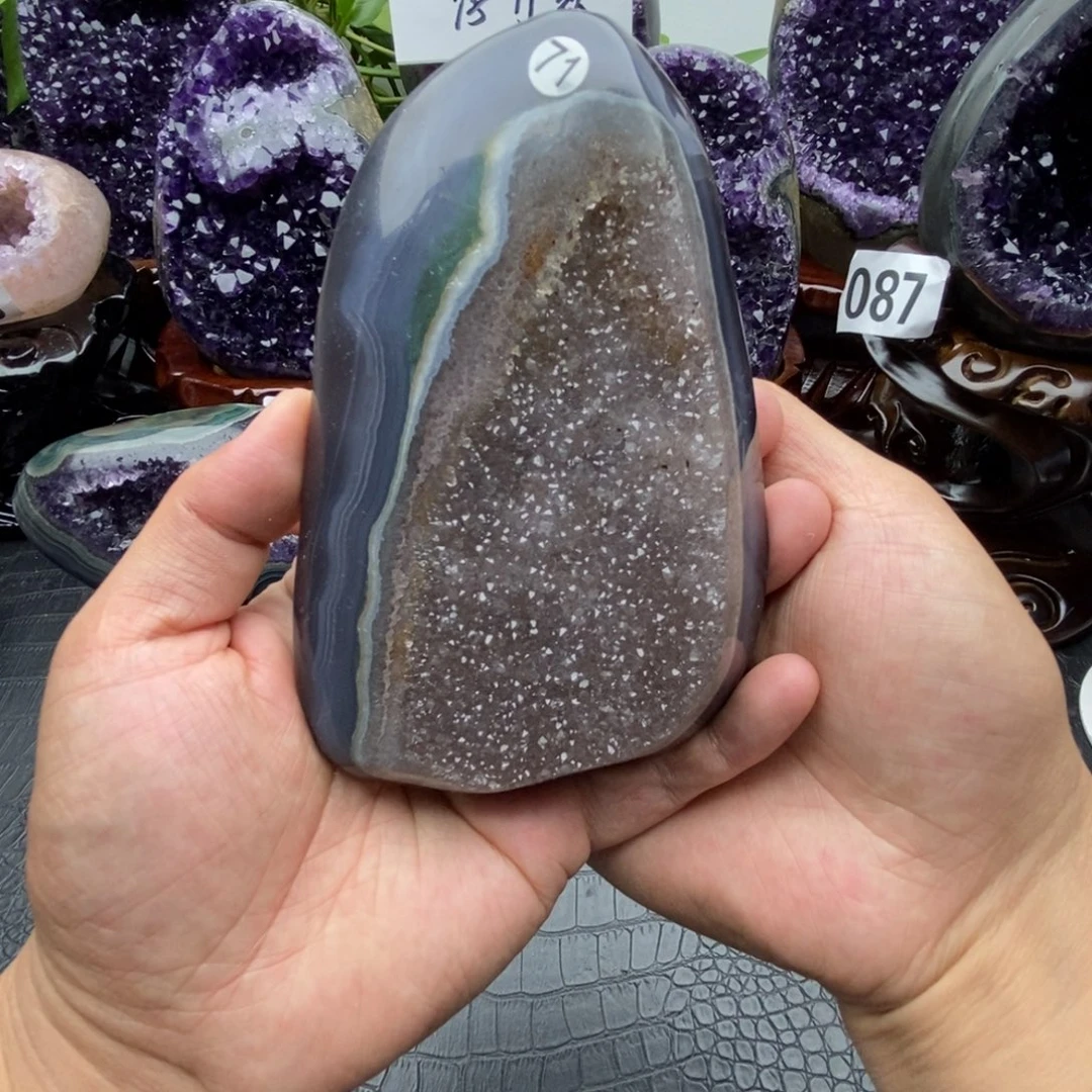 未镶嵌大型摆件（非配饰）紫晶