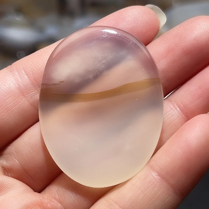 玛瑙/玉髓玉牌未镶嵌