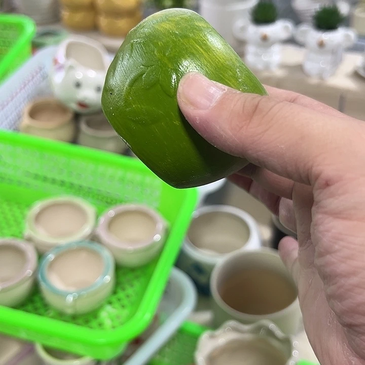 微瑕陶瓷花盆满9.9发