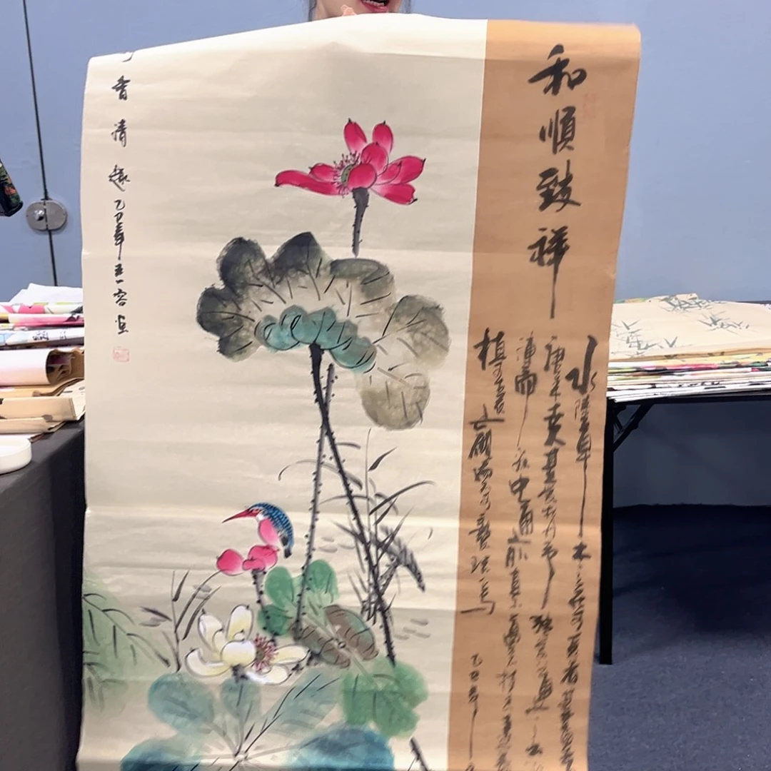 国画国画老师作品