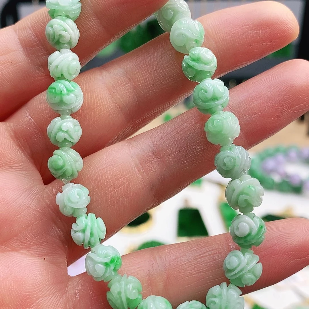 翡翠耳饰未镶嵌挂件