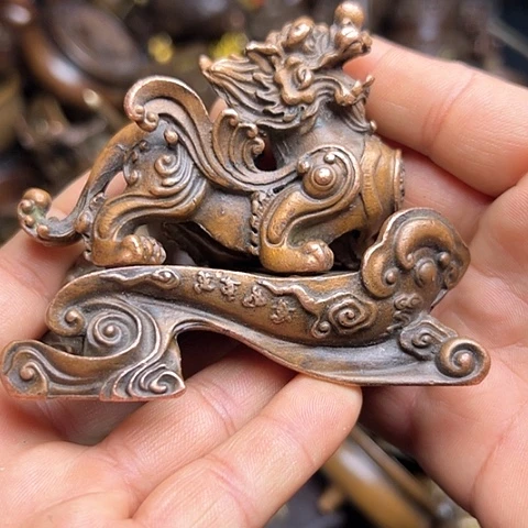 铜制文玩把玩物件