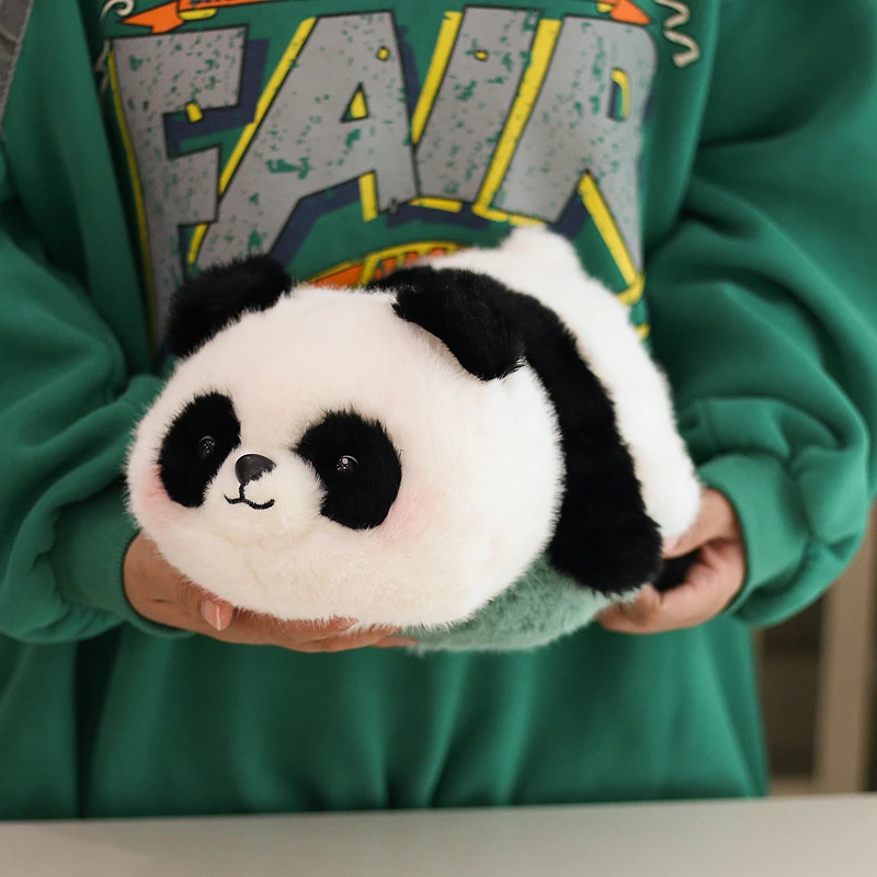 正版仿水貂毛趴熊猫变三星堆毛绒玩具玩偶公仔成都基地同款面料好