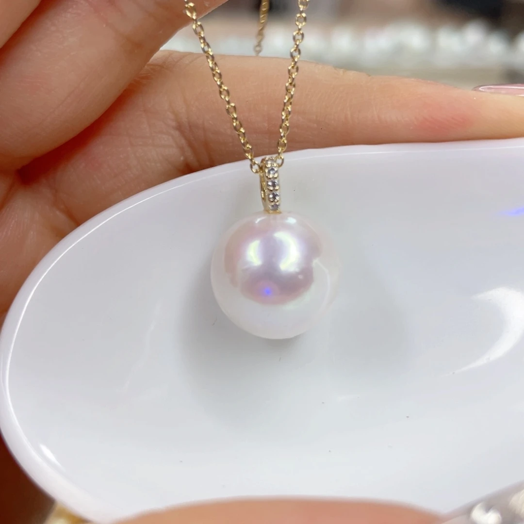 淡水珍珠未镶嵌吊坠(赠链)