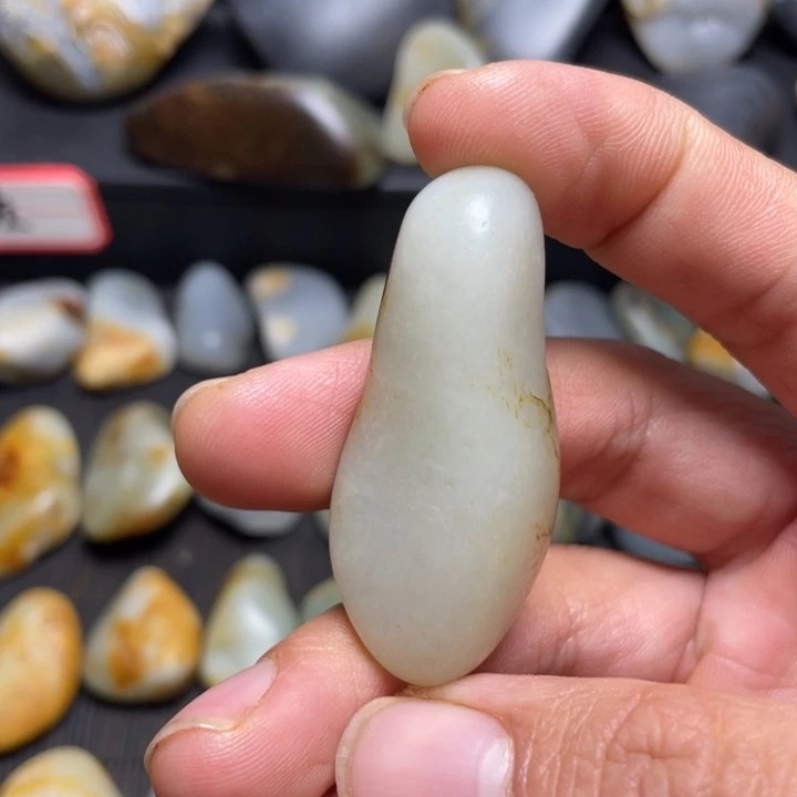 和田玉未镶嵌挂件103