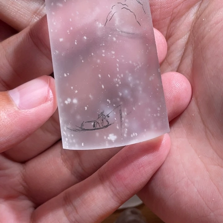 长***o定制石英质玉未镶嵌牌子