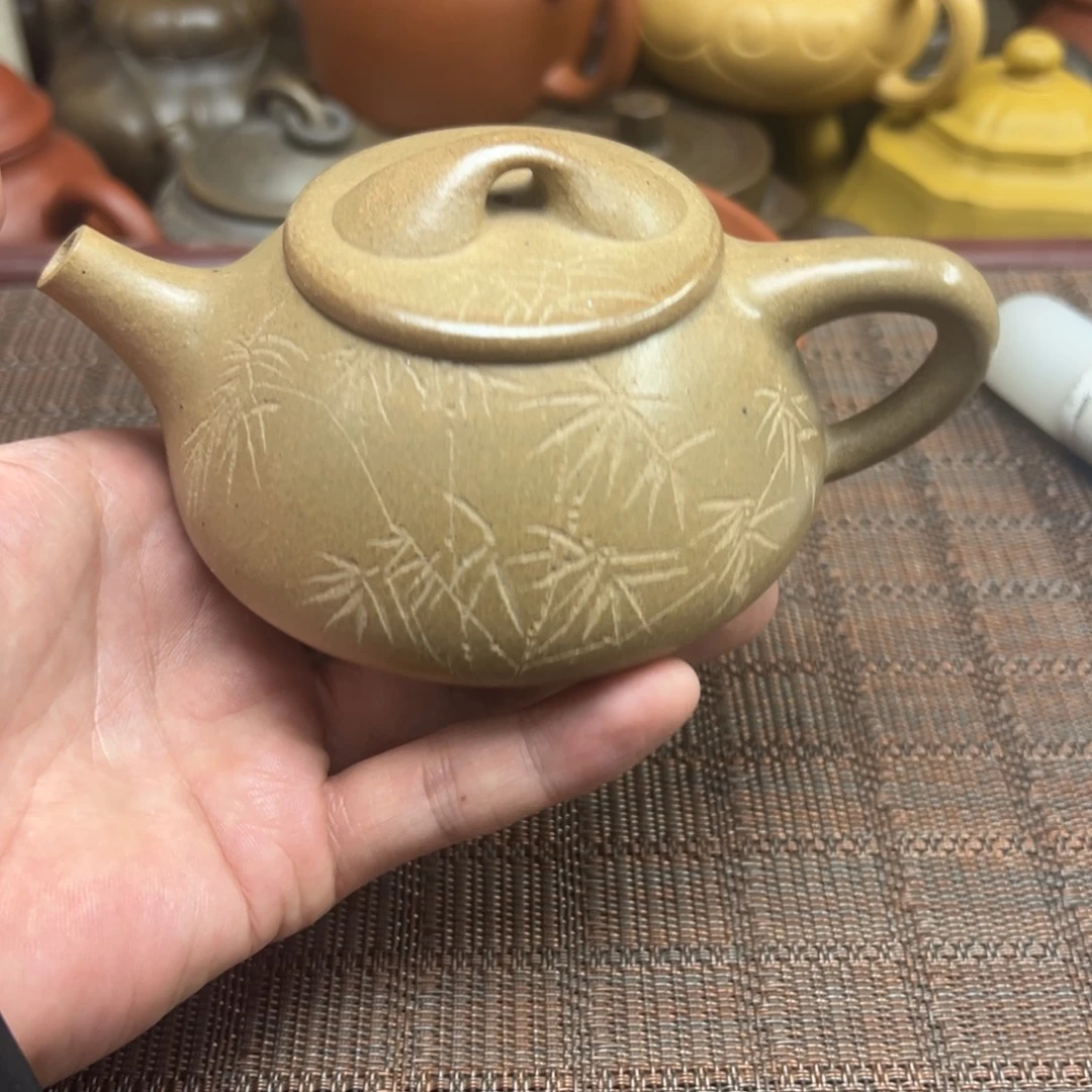 茶壶紫砂宜兴原矿紫砂壶240毫升容量