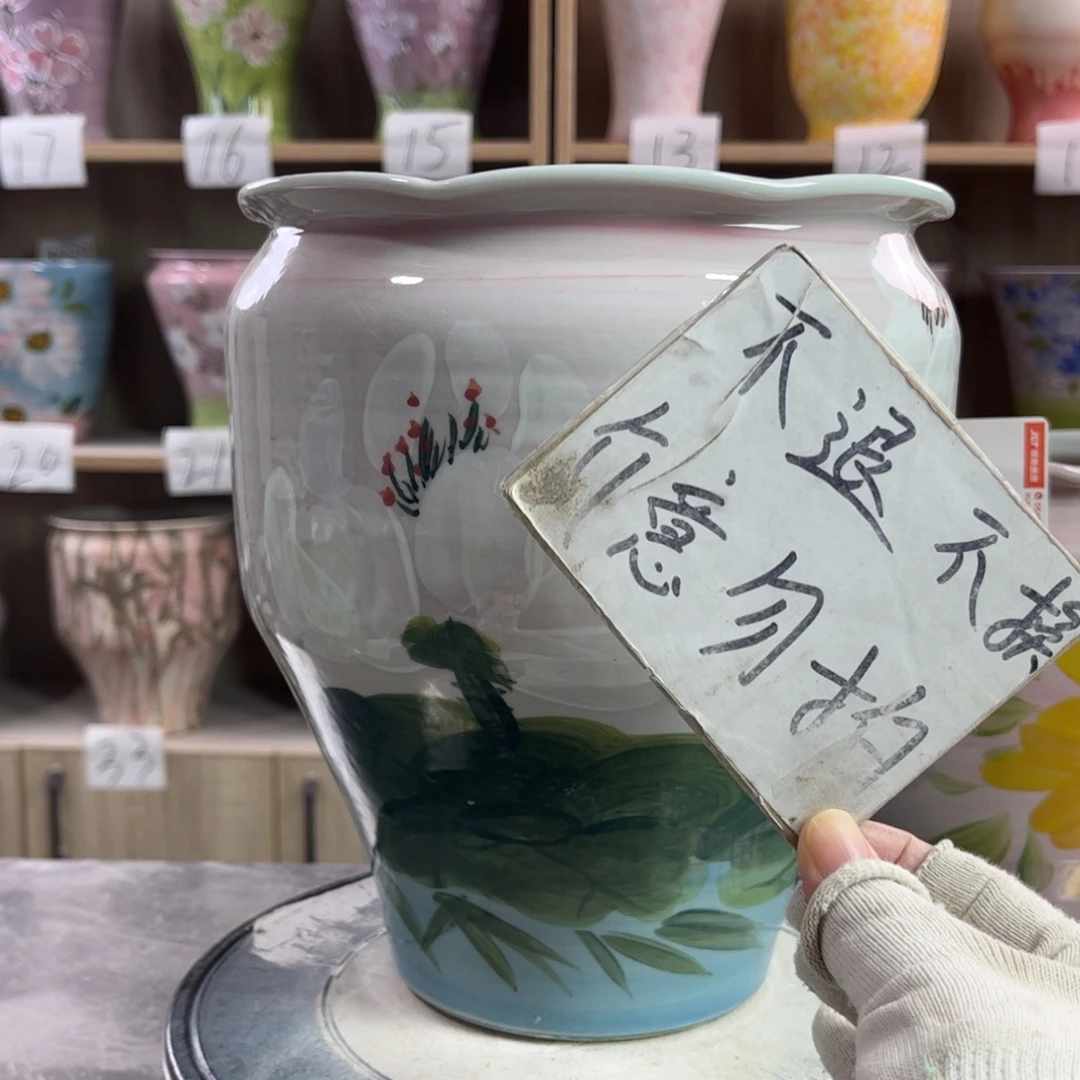 景德镇陶瓷花盆花盆