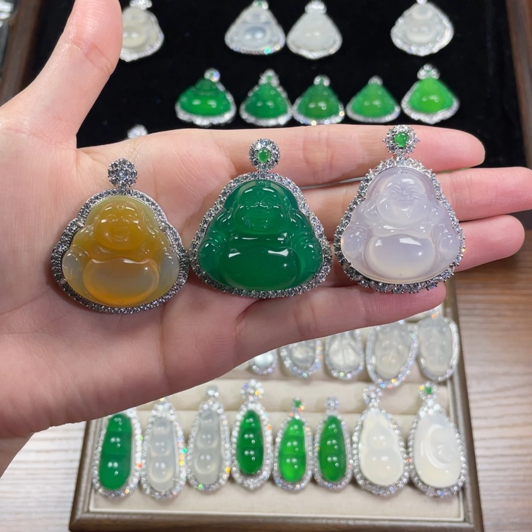 琳***达玛瑙/玉髓合金颈饰