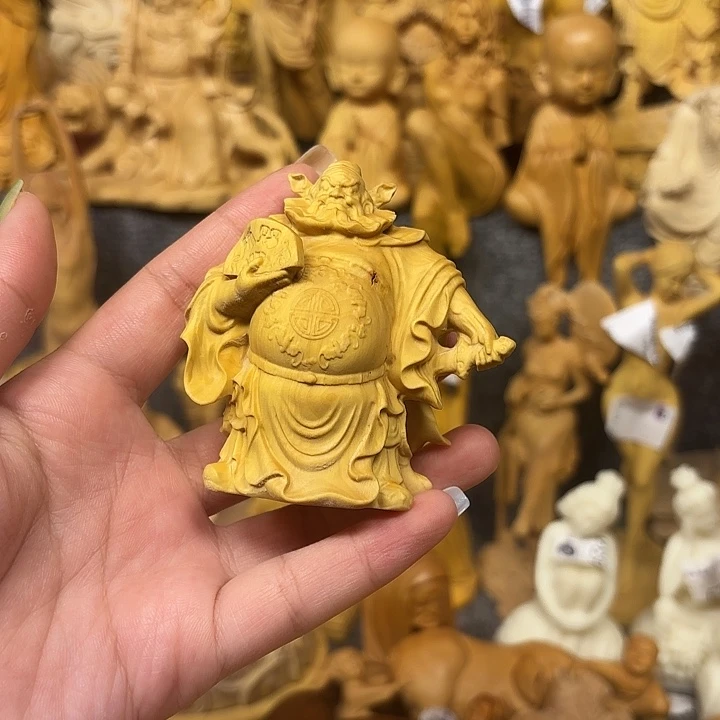 黄杨木黄杨木瑕疵钟馗