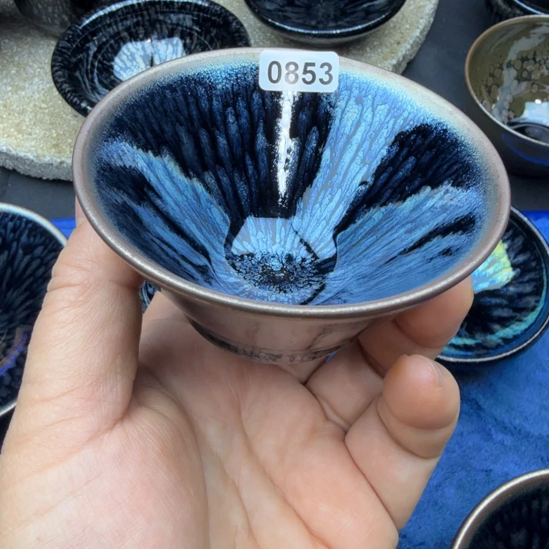 茶盏秦国凤百花斗笠853