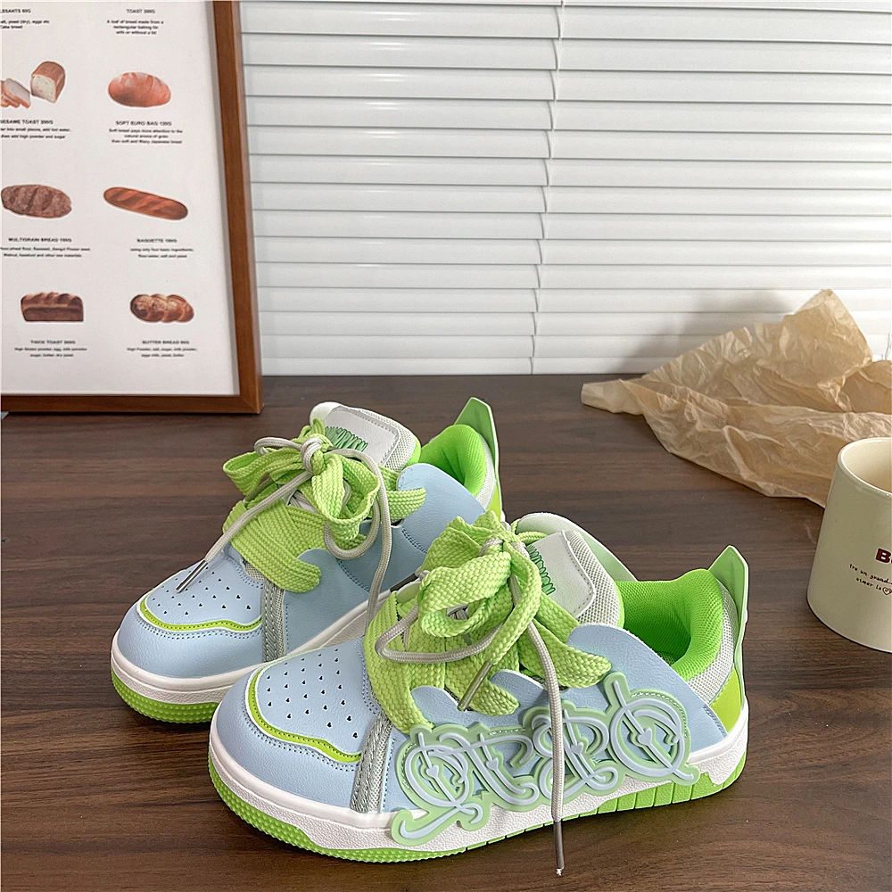 爆款薄荷绿捡漏清仓ins潮2025夏季小白鞋运动休闲百搭学生板鞋子