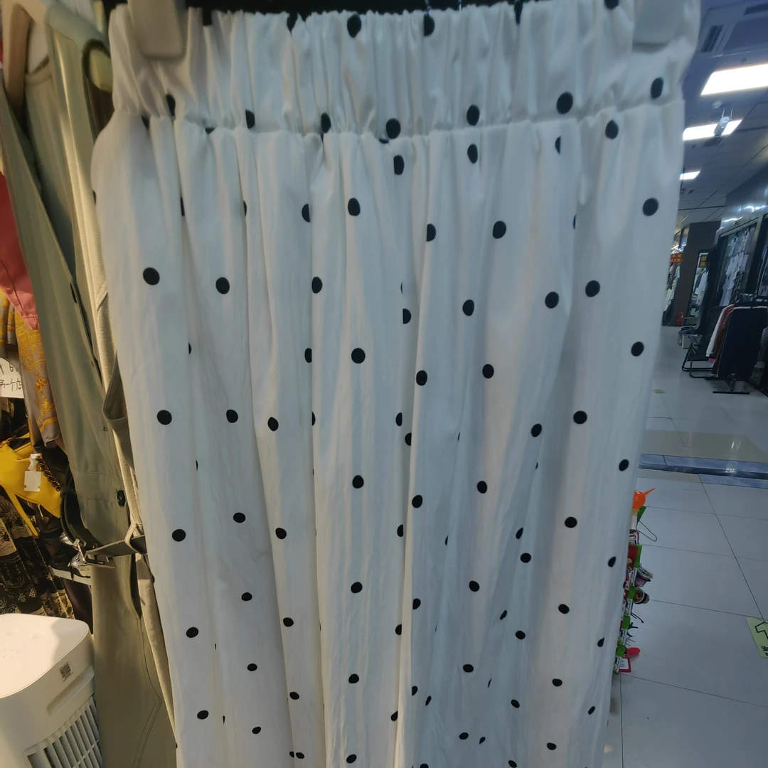 女士夏季波点刺绣显瘦百搭裙裤
