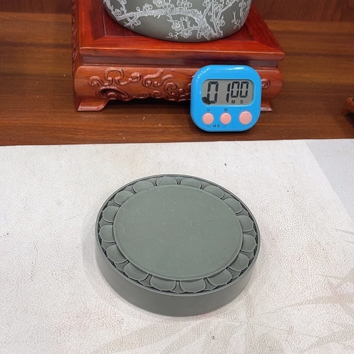 山***人易砚老坑佛石砚台砚台