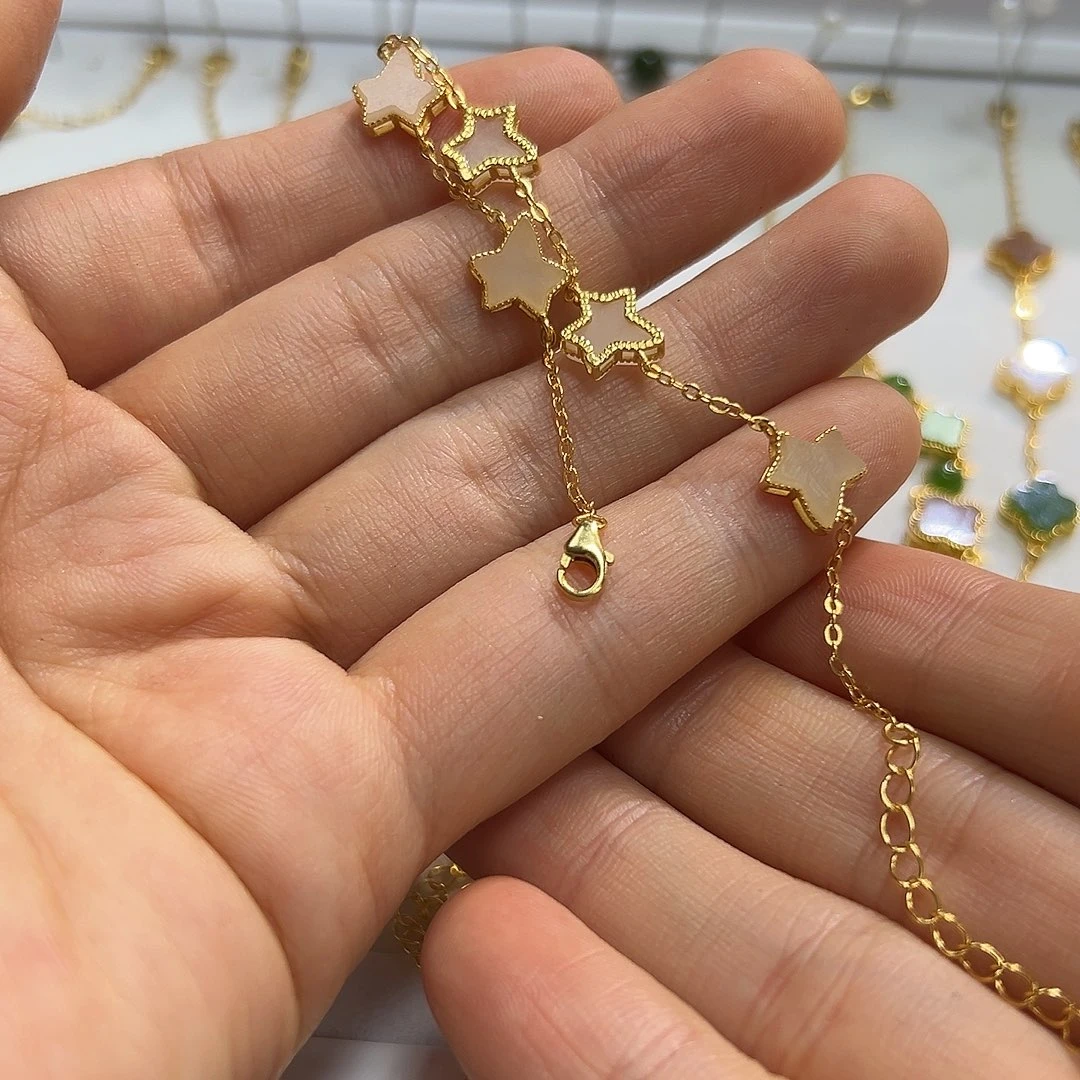 手链银S925镶嵌和田玉小****豆