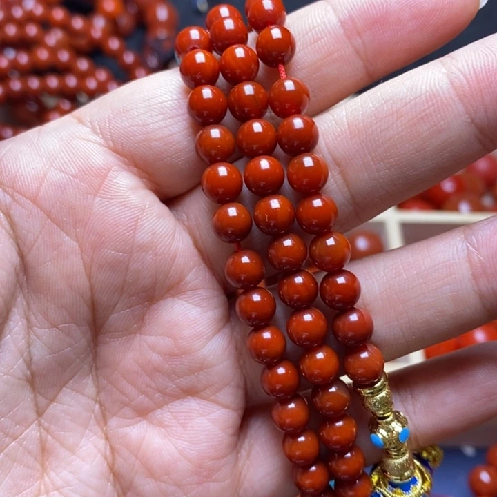 南红玛瑙手链合金等