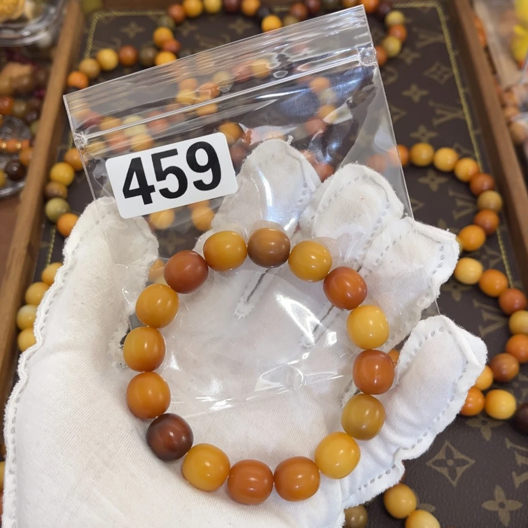 白玉菩提手串呗*459盛夏落日1213枣珠干磨7000目