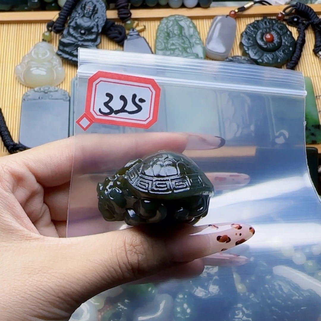 钱***生未镶嵌和田玉珠宝半成品