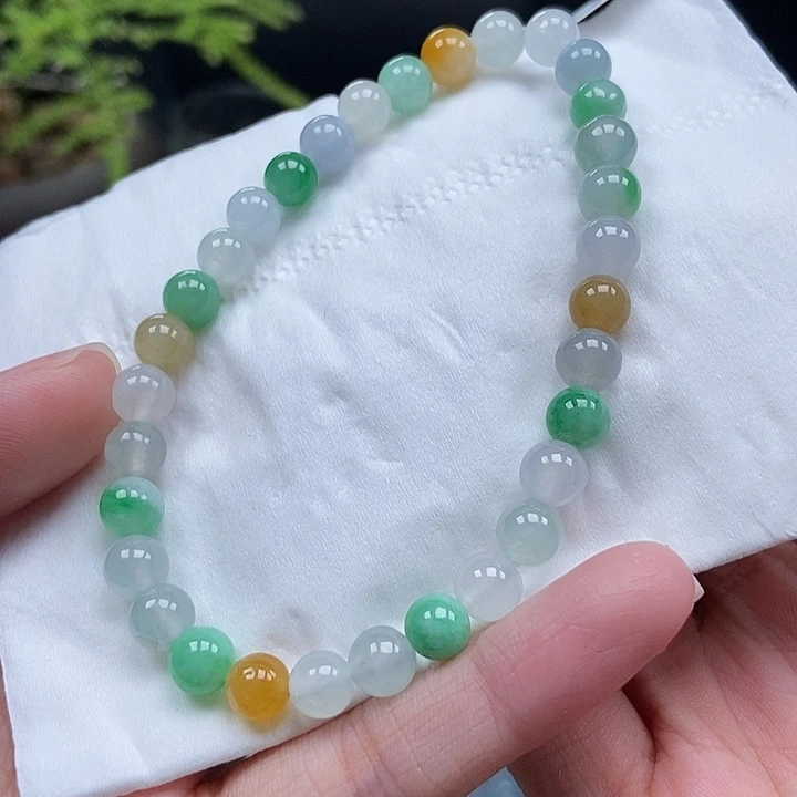 翡翠挂件未镶嵌珠链
