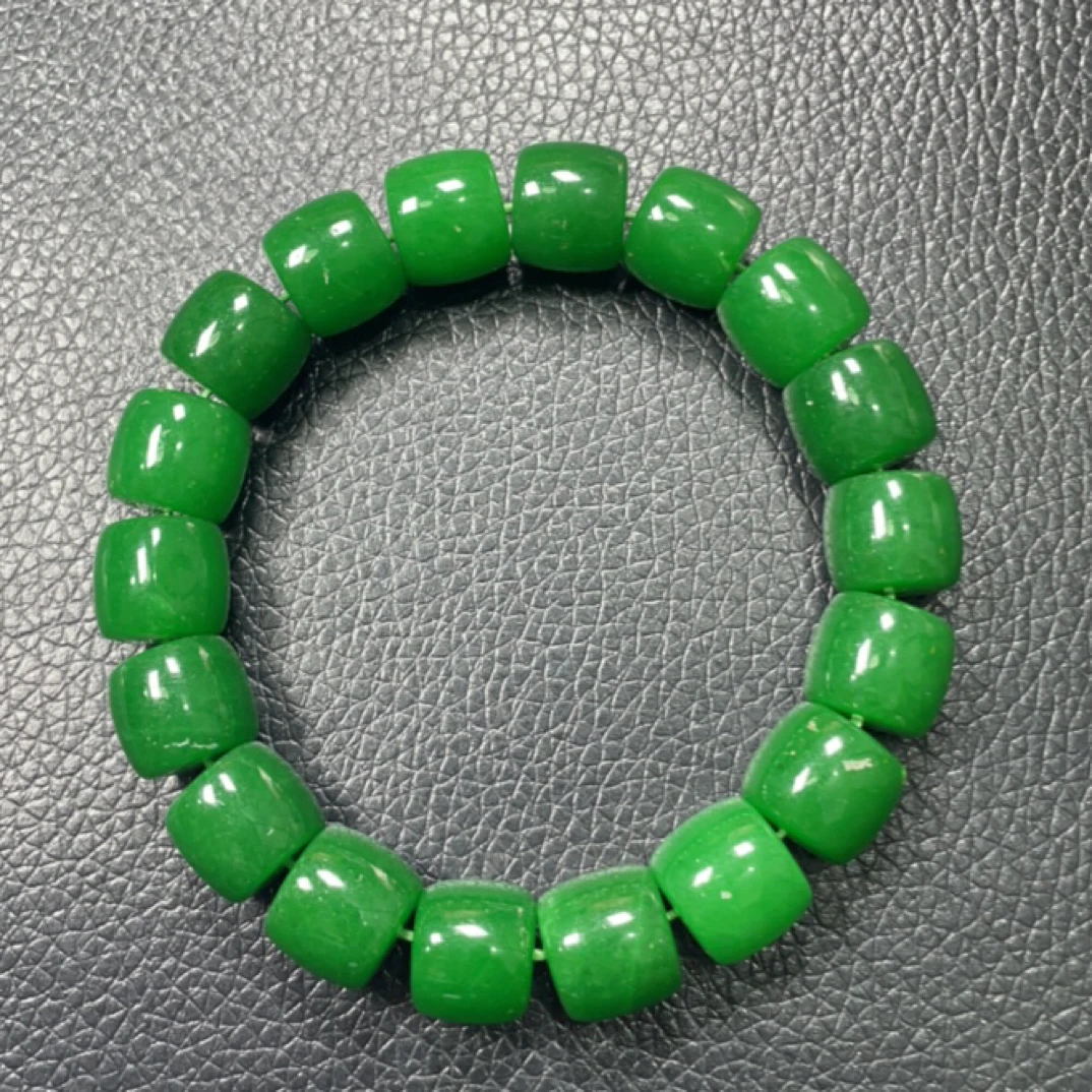 552  卡12老型冰绿手串