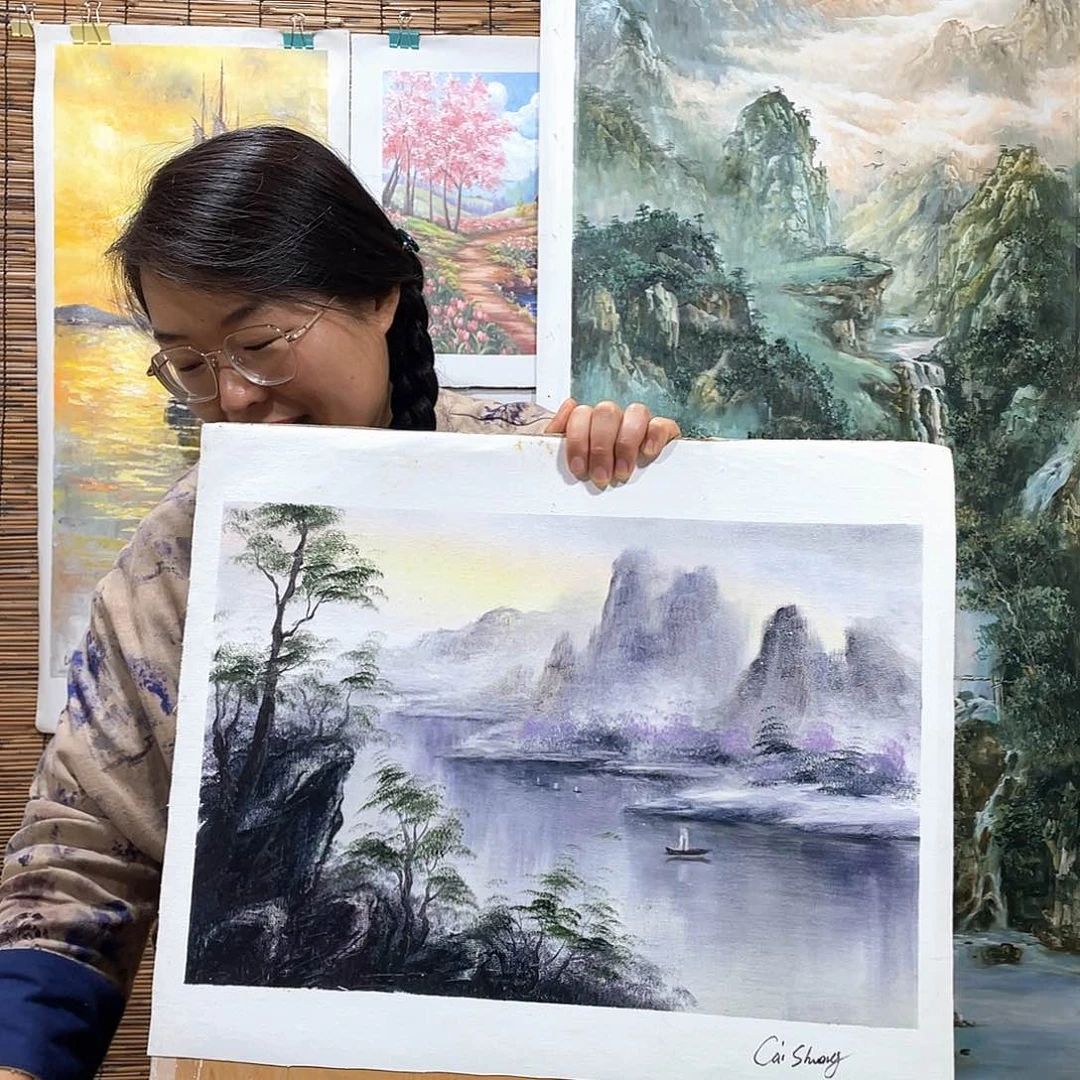油画胡*胡薇爽恭喜竞拍成功！