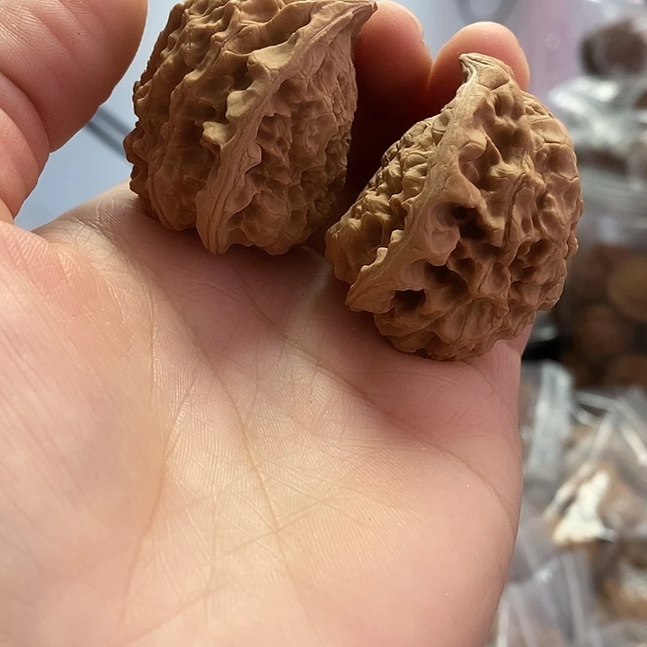 把件文玩核桃43蛇头